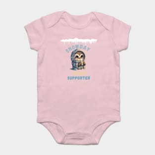 SNOW DAY PROUD SUPPORTER Baby Bodysuit